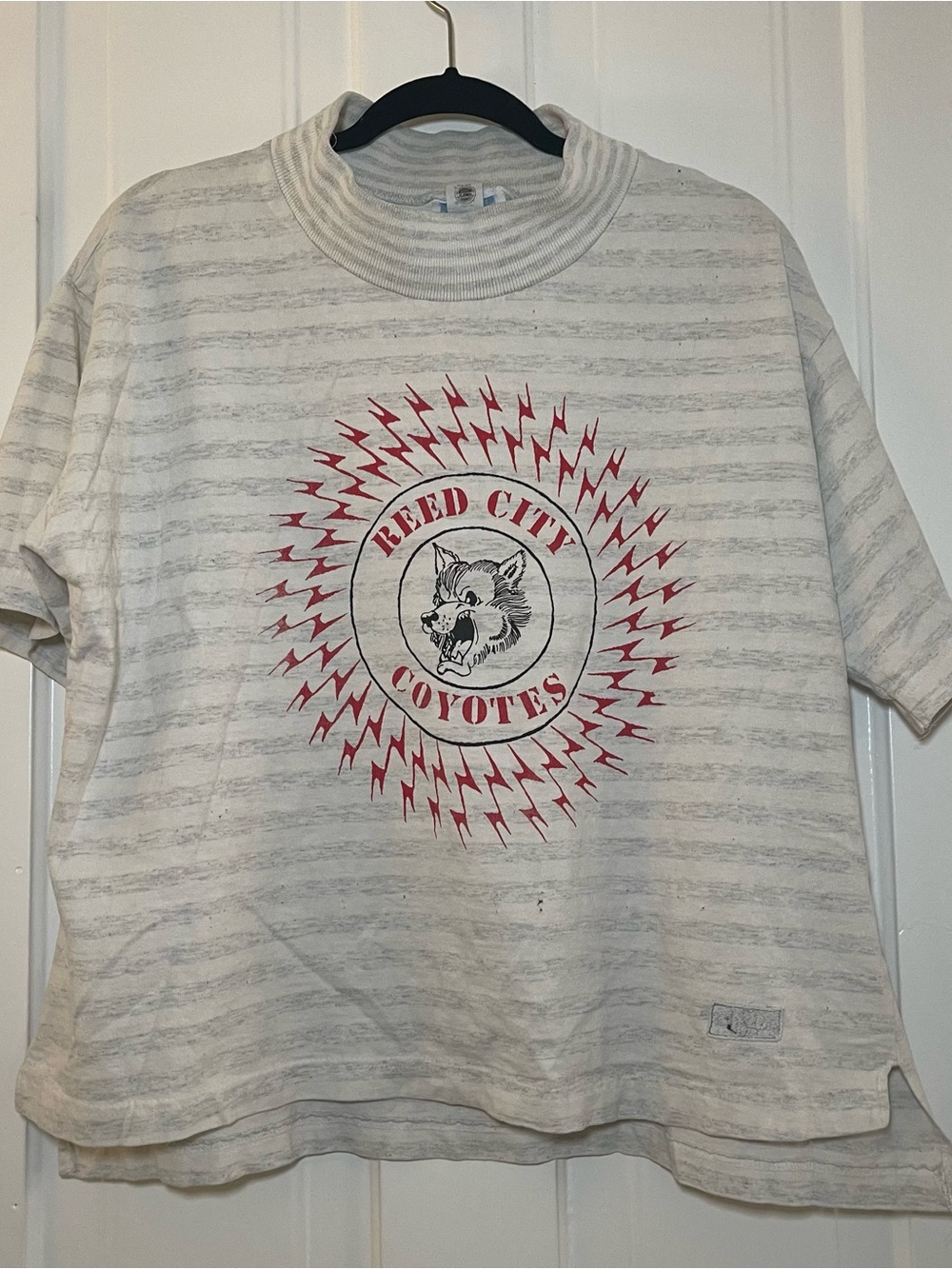 Rare Vintage Striped Team T-Shirt